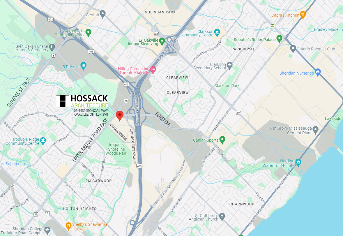 Hossack Architecture Location